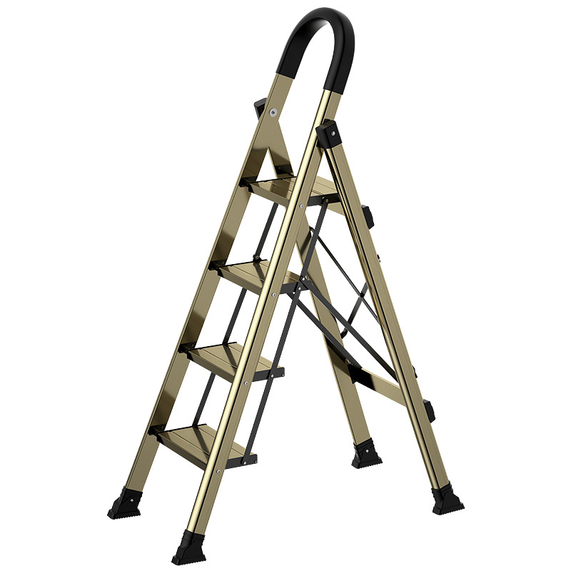 High Quality Aluminum Alloy Folding 5-Step Ladder 5-Step