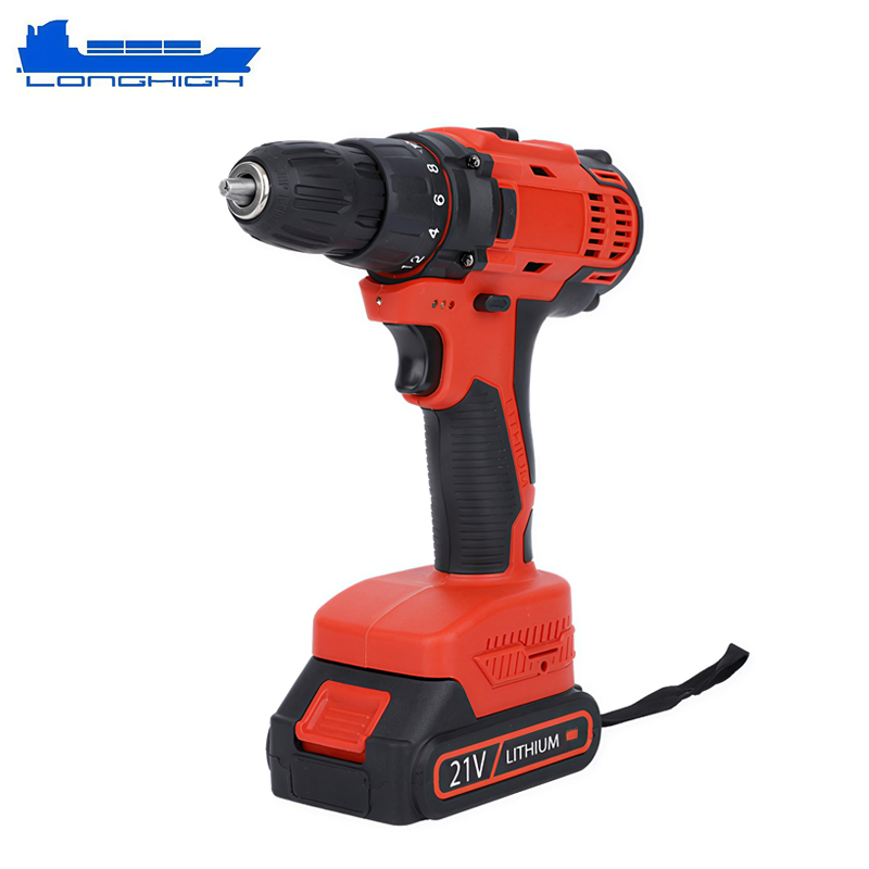 Аккумуляторная дрель-шуруповерт T-Rex LH-ED06, 21В