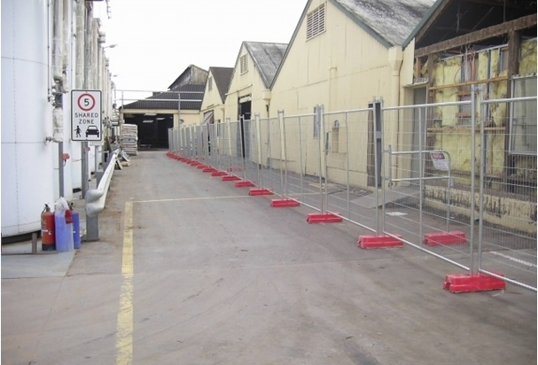 Easily Assembled Waterproof Temporary Fence / Stadium Fence Temp Fence Panels