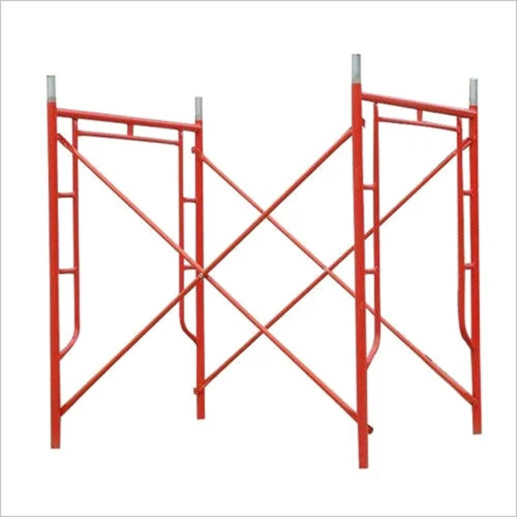 Door Frame Galvanized Steel Layer All Round Scaffolding