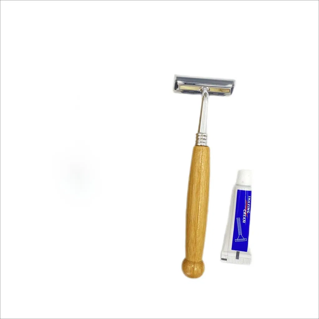 Wholesale High Quality Hotel Disposable Bamboo Safety Razors Shaving Kit
