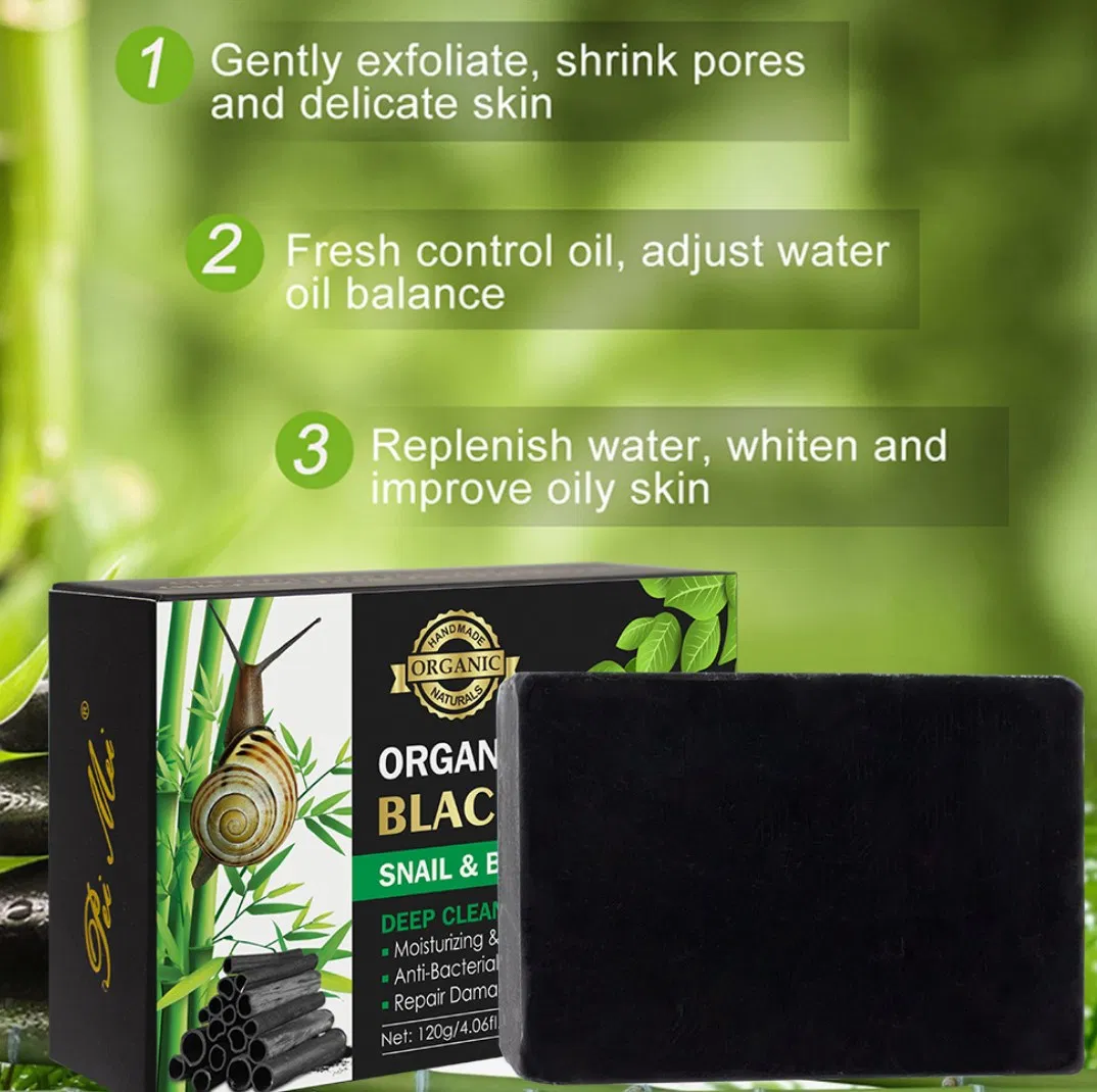 African Black Soap for Skin Whitneing Acne Treatment &amp; Dark Spot Remover Body&Face Bar