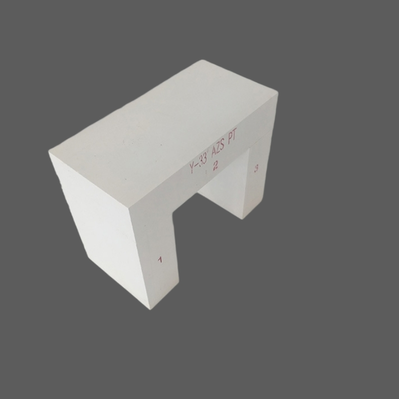 Огнеупорный кирпич AZS для химических печей