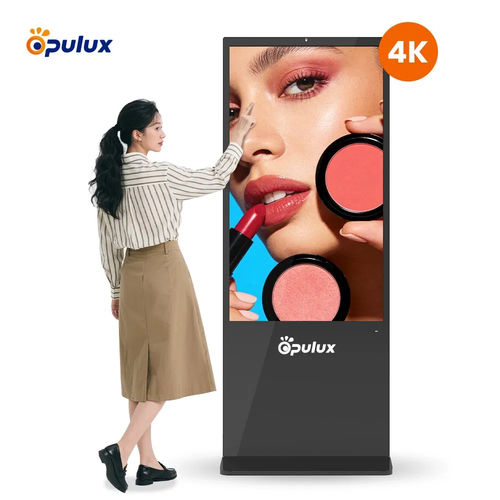 Интерактивный дисплей 43 дюйма для рекламы и самообслуживания