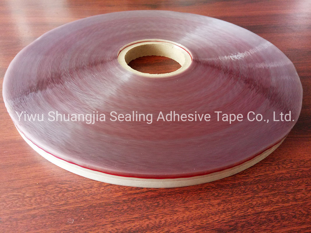 Extended Liner Tape, Filmic Liner Tape, Finger Lifted Tape (SJ-1039) , BOPP Film Adhesive Sealing Tape for PE Bag