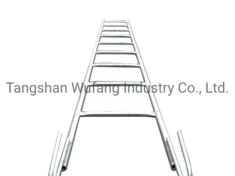 Galvanized Scaffolding Step Ladder Monkey Ladder Steel Staircase