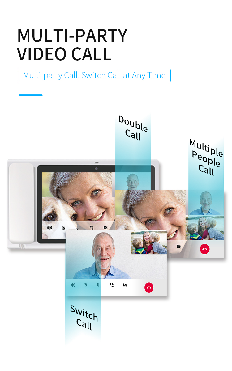 4G Android 10 Cordless Telephone with Color Dislpay with WiFi Hotspot