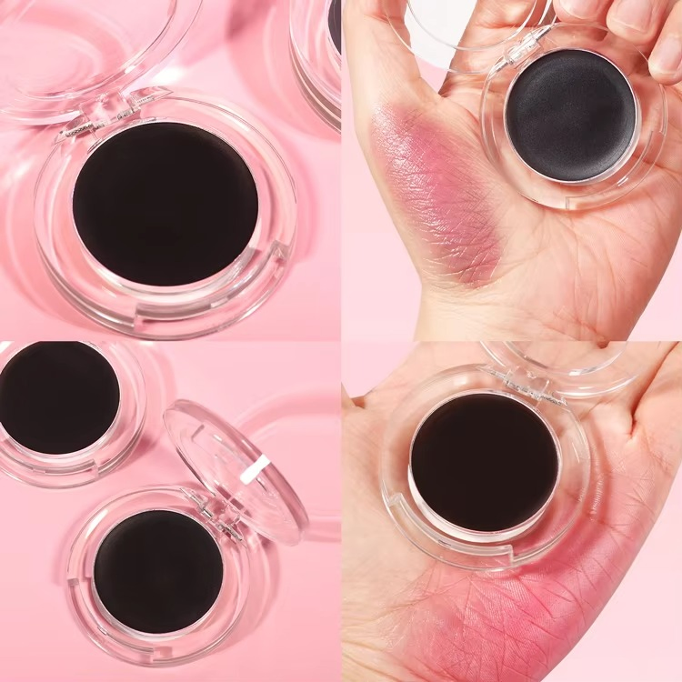 Custom Waterproof Color Changing Lip Cheek Cream Blusher Custom Black Blush Gel