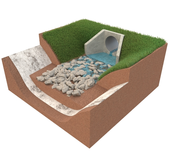 Good Flexibility Composite Geomembrane Gcl with Non Woven Geotextile Used for Seepage Prevention and Reinforcement Bentonite Waterproof Liner Elcoseal Geosynthe