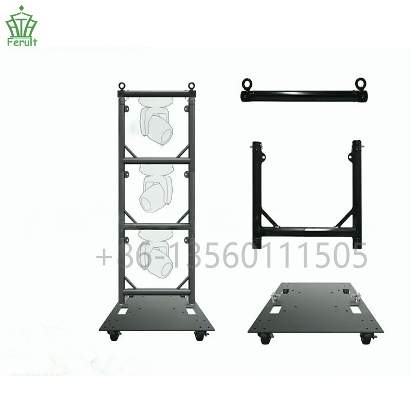 User-Friendly Lightweight Portable Heavy-Duty Ladder Lighting Truss Stand for Easy Setup