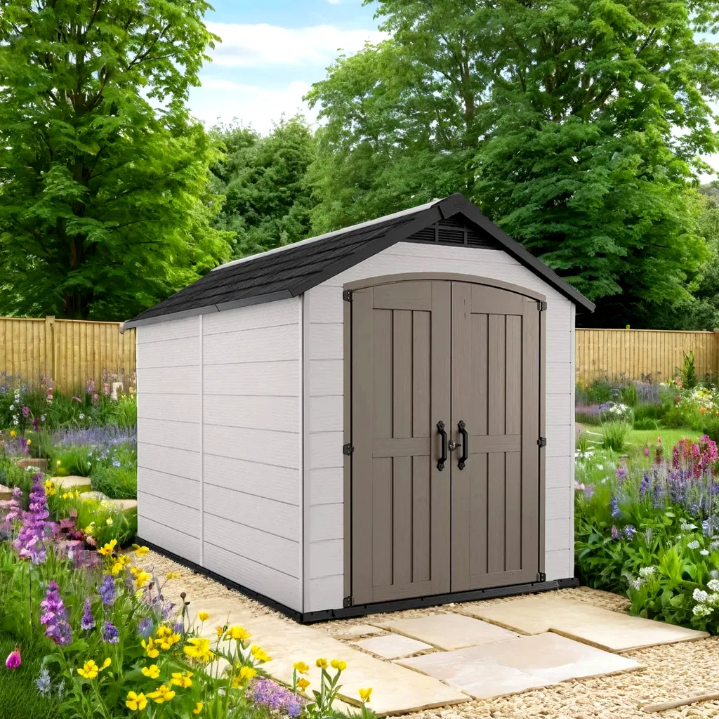 Hot-Selling HDPE Plastic Rainproof and Customizable Storage Sheds From Guatemala