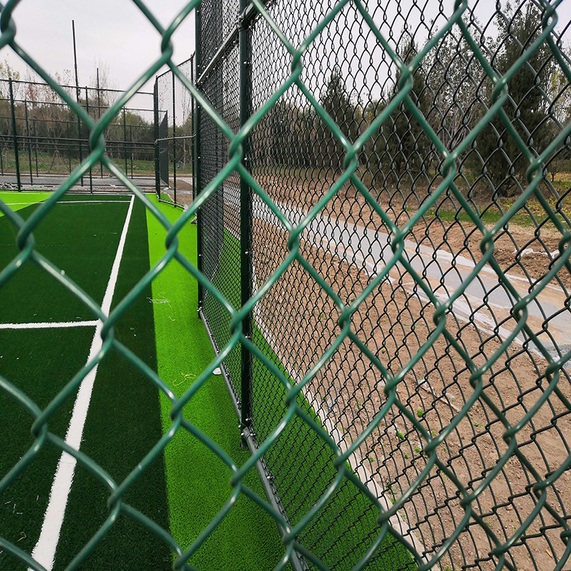 Green Color PVC Coated Chain Link Mesh (R-GHW) Galvanized Wire Mesh