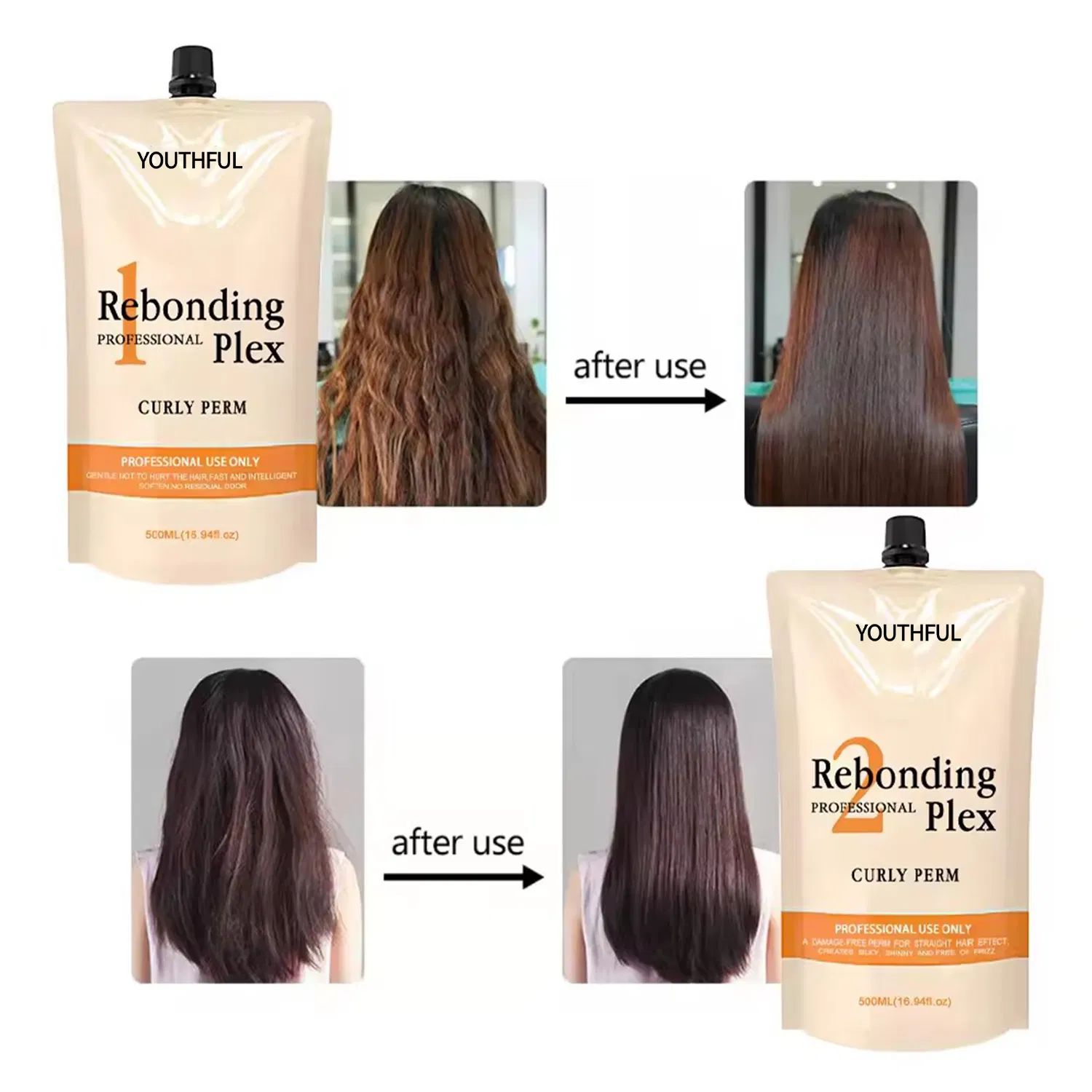 Argan Oil Curly Cream Hair Perm for Daily Care