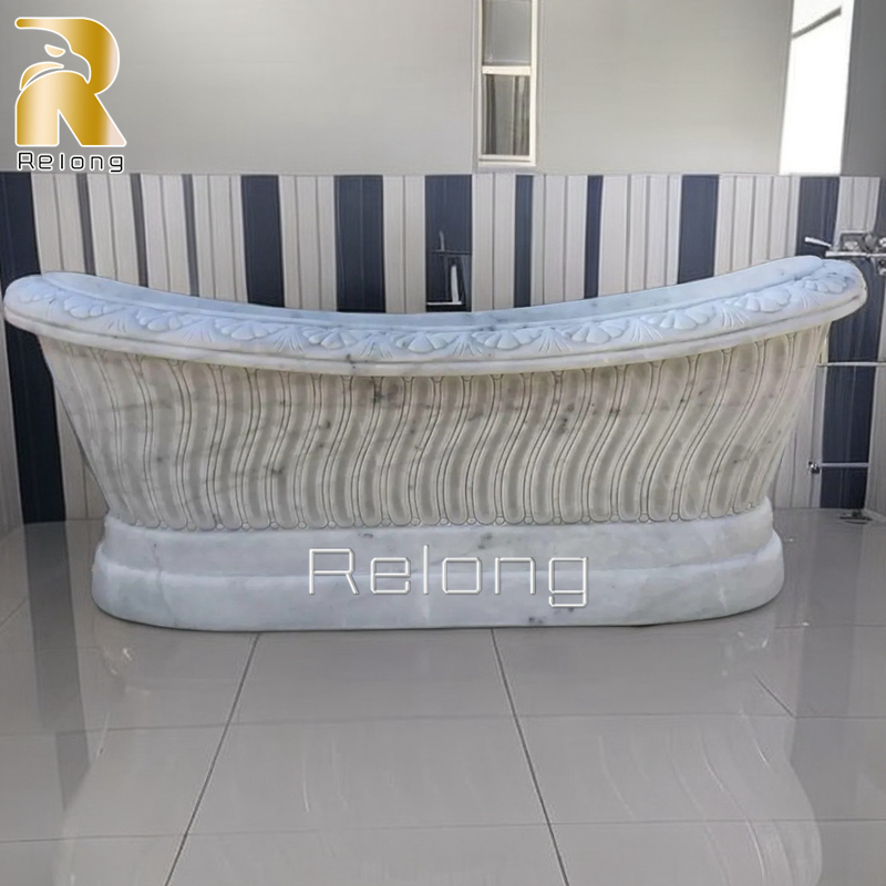 Элитная ванна из натурального мрамора ручной работы
