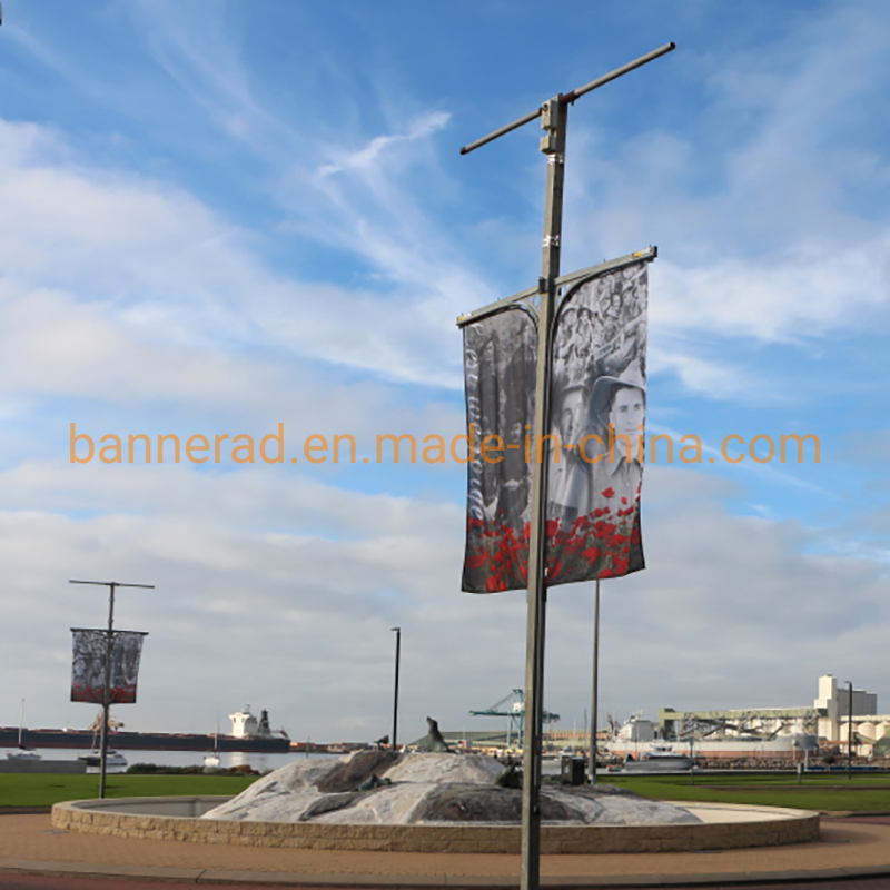 Double Side Metal Street Flagtrax