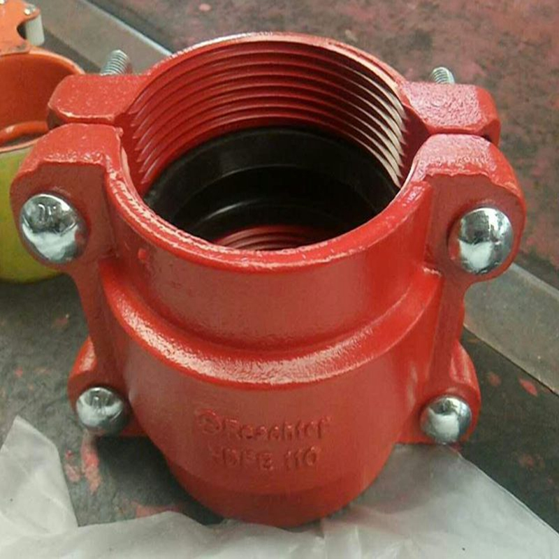 FM UL Approved Quick Release Coupling HDPE Pipe Coupling Conncetor