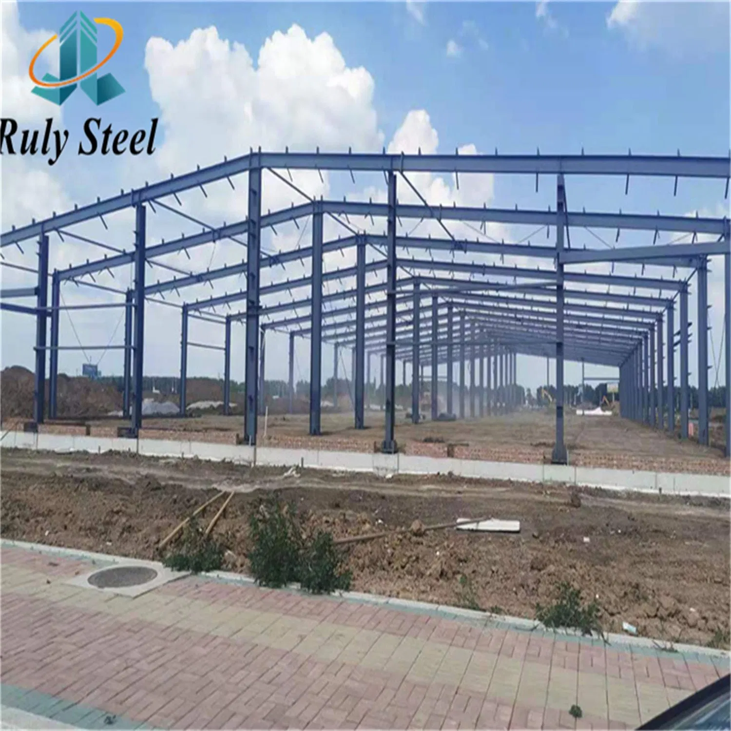 Modern Multifunctional Steel Structure Food Warehouse