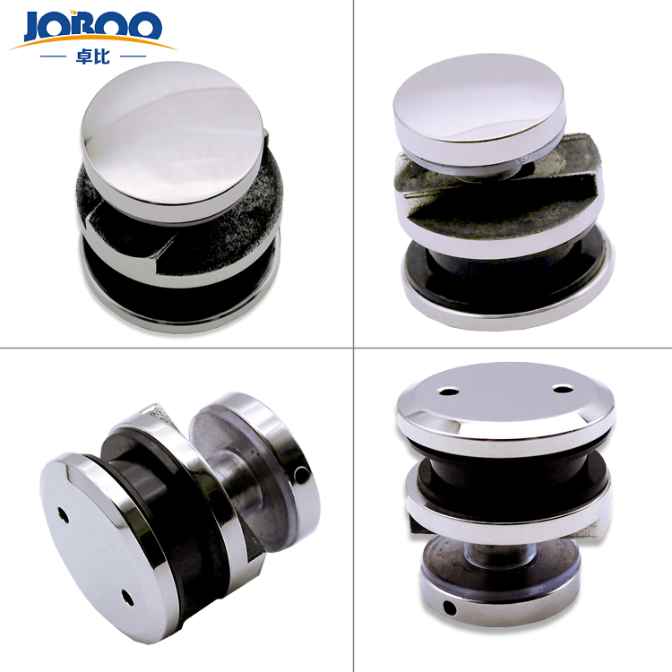 High Grade Stainless Steel Shower Door Hinge Bathroom Accessories Glass Clamp Hardware Sets