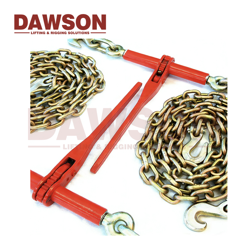 Wholesale Power Plastifited Lashing Level and Load Binders with 10' Foot Chains