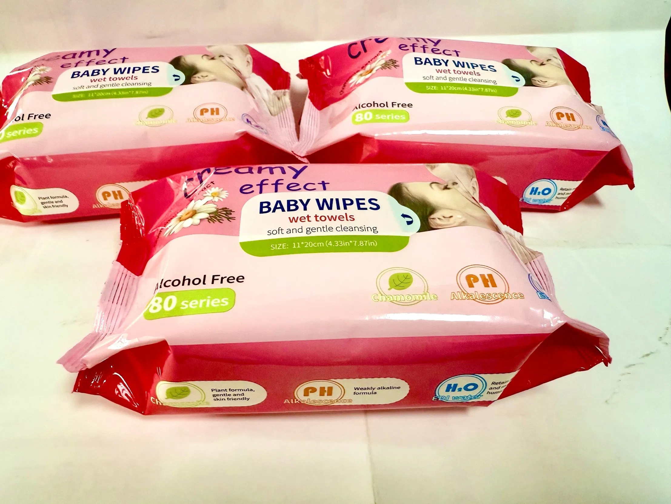 Baby Wet Wipes Clean Hand Non-Woven Babies Water Wipes One Use