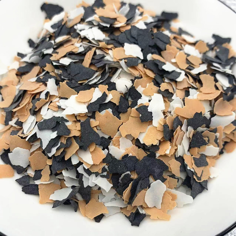 Epoxy Floor Paint Composite Rock Sheet Floor Rock Sheet Interior and Exterior Wall Decoration Shell Color Sheet