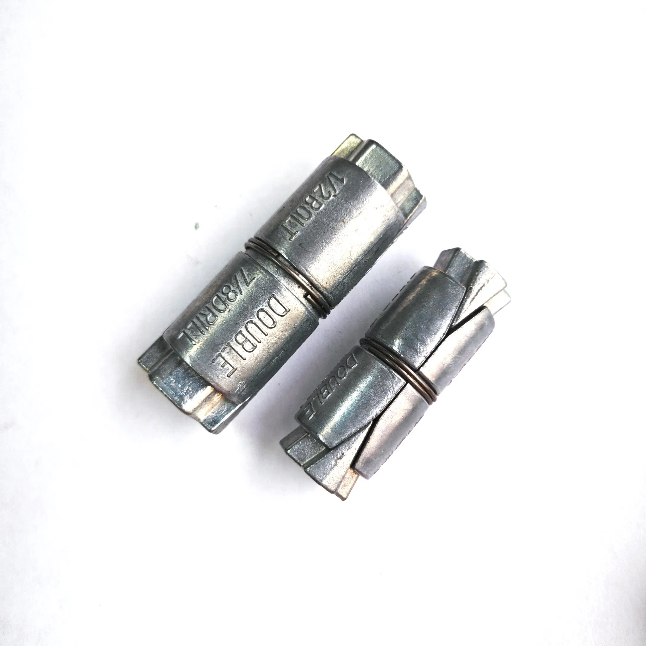 Дюбель-гвоздь распорный двойной 1/4"-3/4" из цинкового сплава