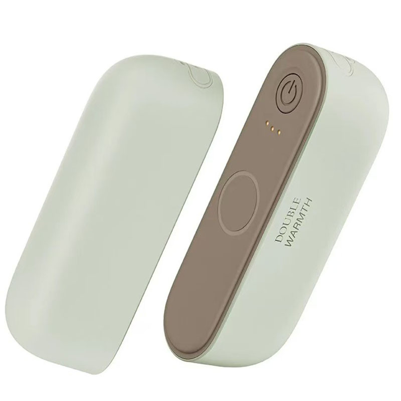 Cross Border New Magnetic Split Style Hand Warmer Mini Portable 2-in-1 Hand Warmer with USB Charging