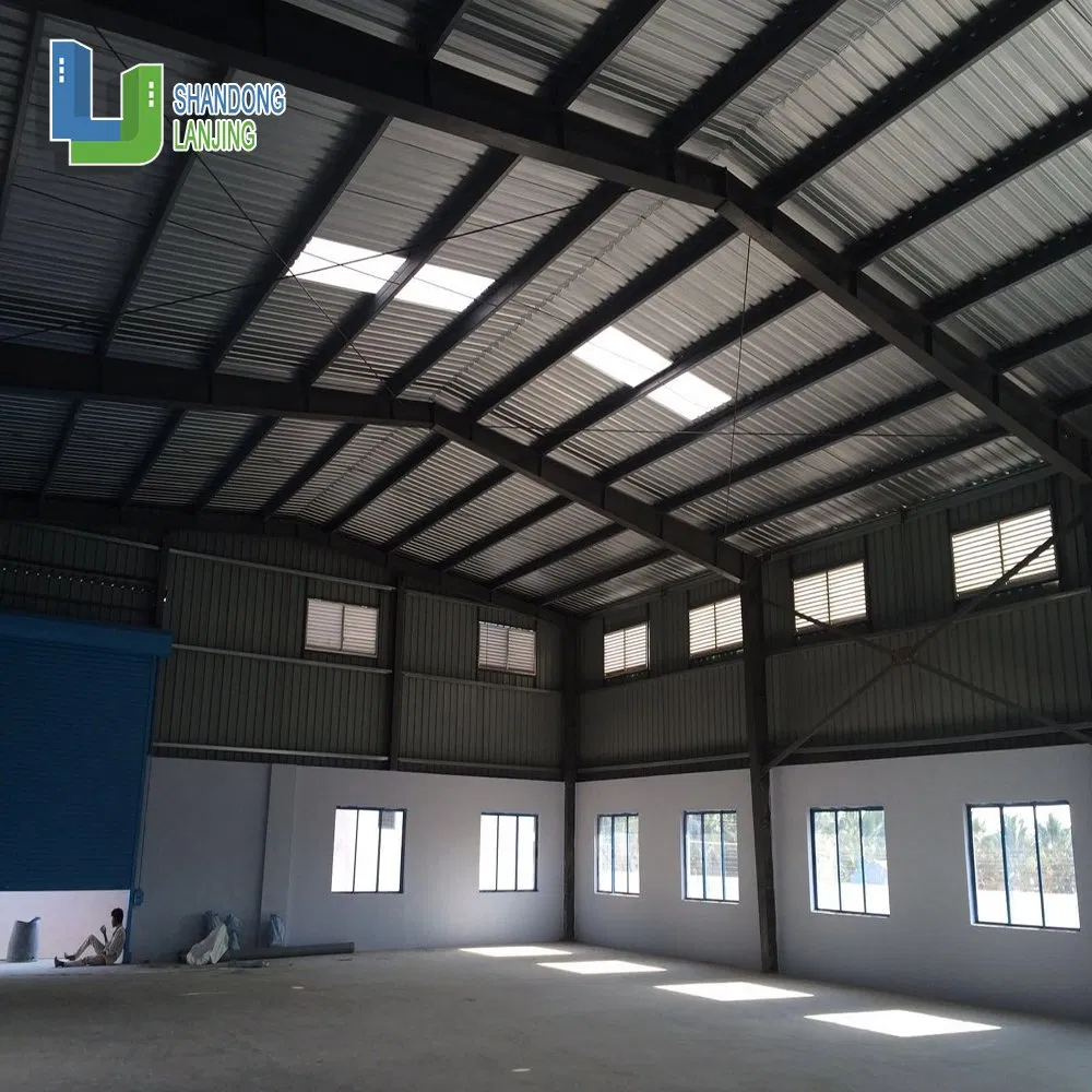 Fast Install Steel Structure Warehouse Prefabricated Building for Industrial Plant Guyana/Brazil/Colombia/Ecuador