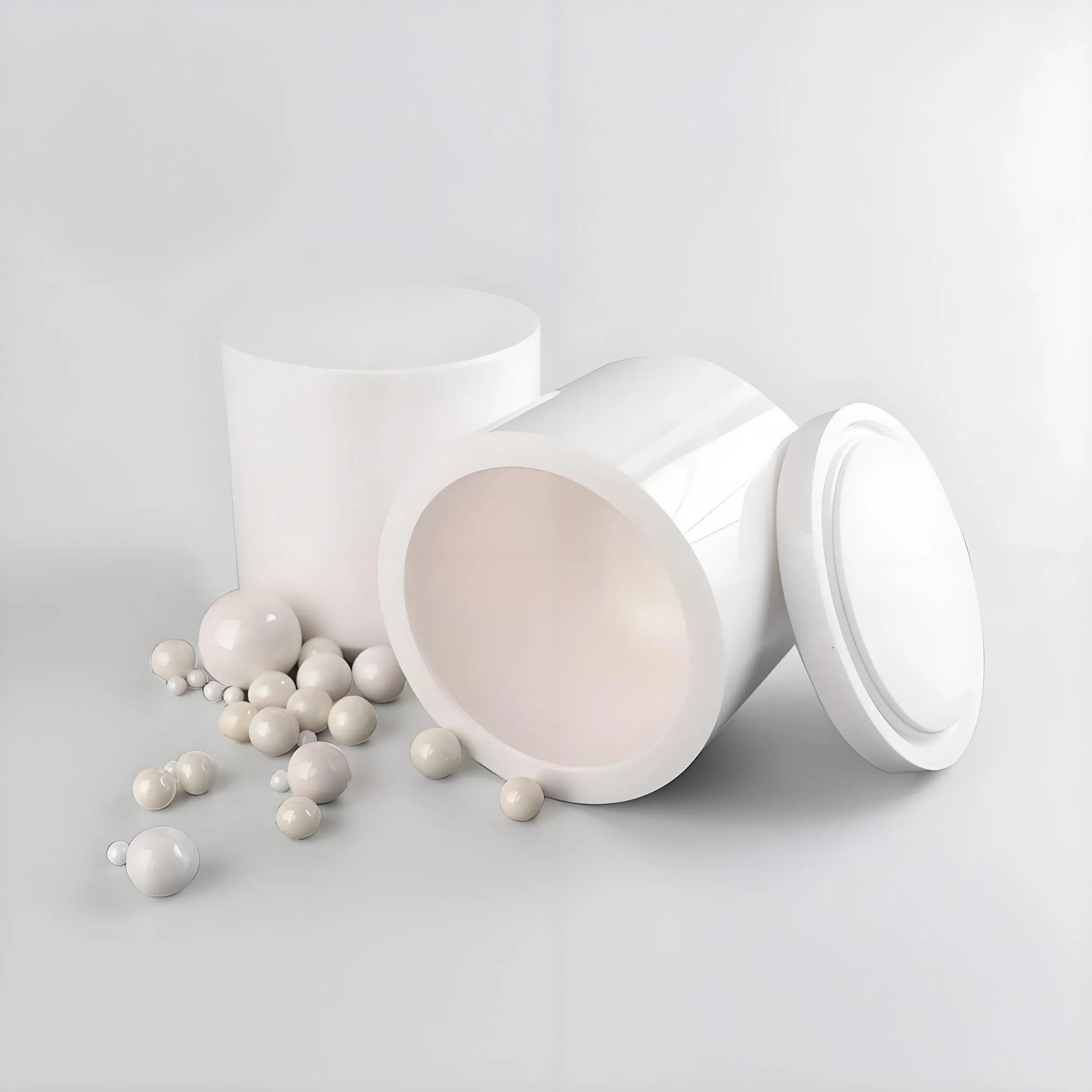 High Purity 100ml Lab Zirconia Grinding Jar with Zirconia Balls for Planetary Ball Mill Machine