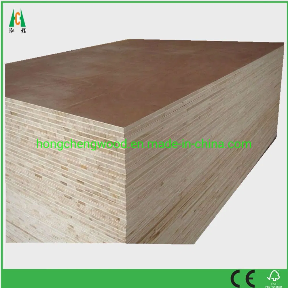 Furniture Grade 18mm Blockboard/Paulownia Wood Blockboard