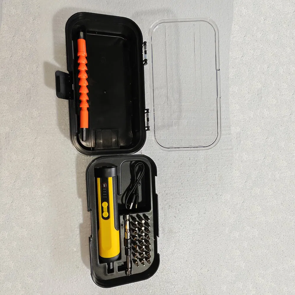 Household Electric Screwdriver Kit 3.6V 2A Battery Rechargeable Magnetic Cordless Electric Screwdriver Set