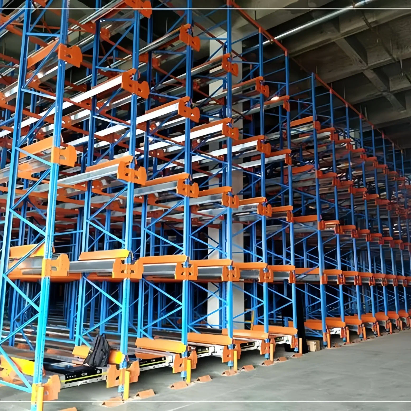 Racking System Shuttle Warehouse High Tech Shelving Radio Shuttle Pallet Racking