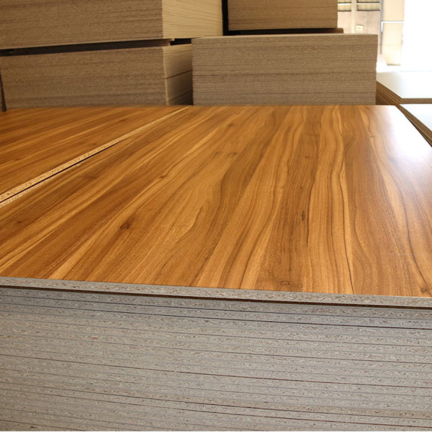 Melamine Partical Board Wood Particle Board Pre Laminated Particle Board