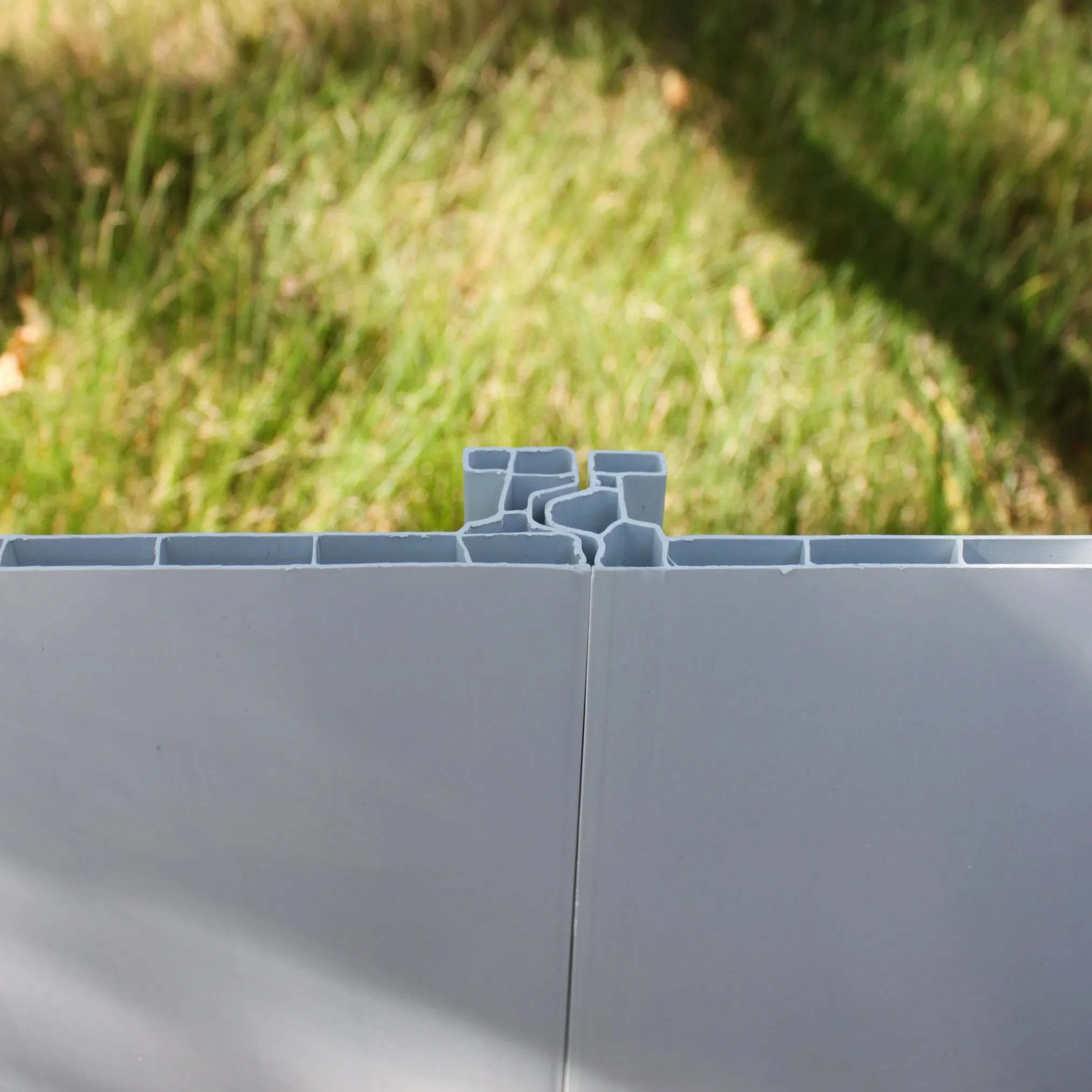 PVC Eco- Friendly Construction Hoarding Fencing Panel Temporary Fence