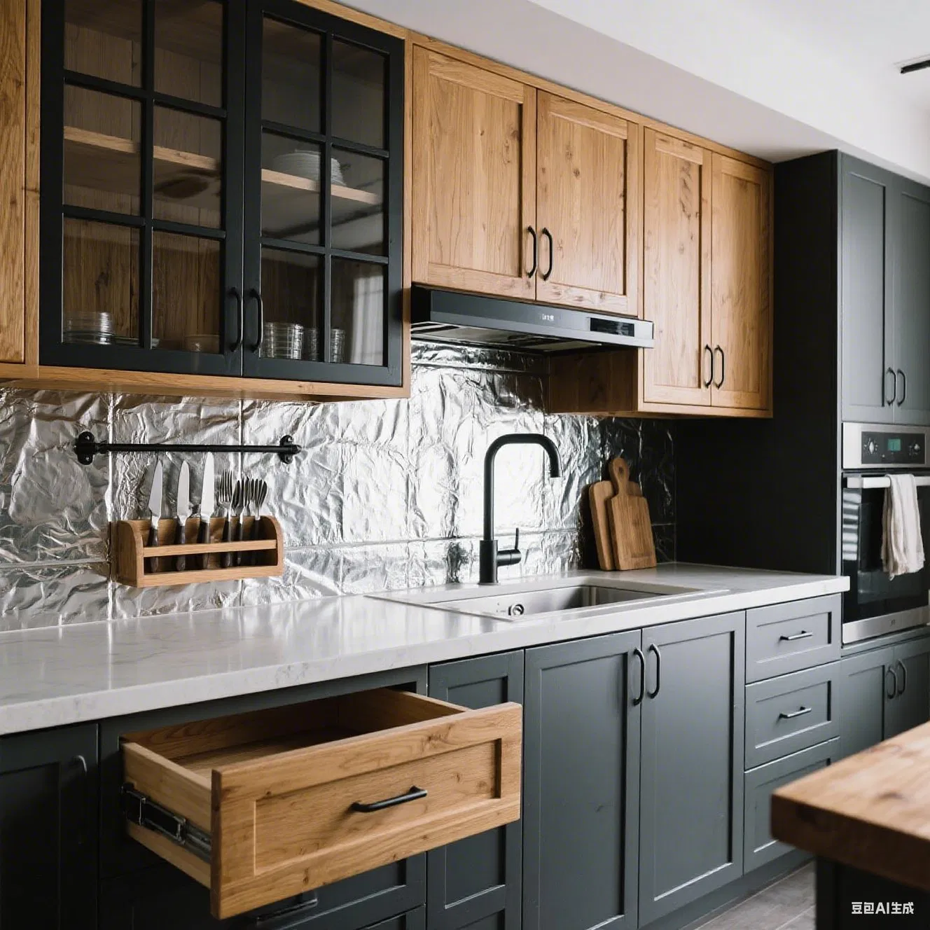 Custom Kitchen Cabinet Set, North American Standard, Global Supply