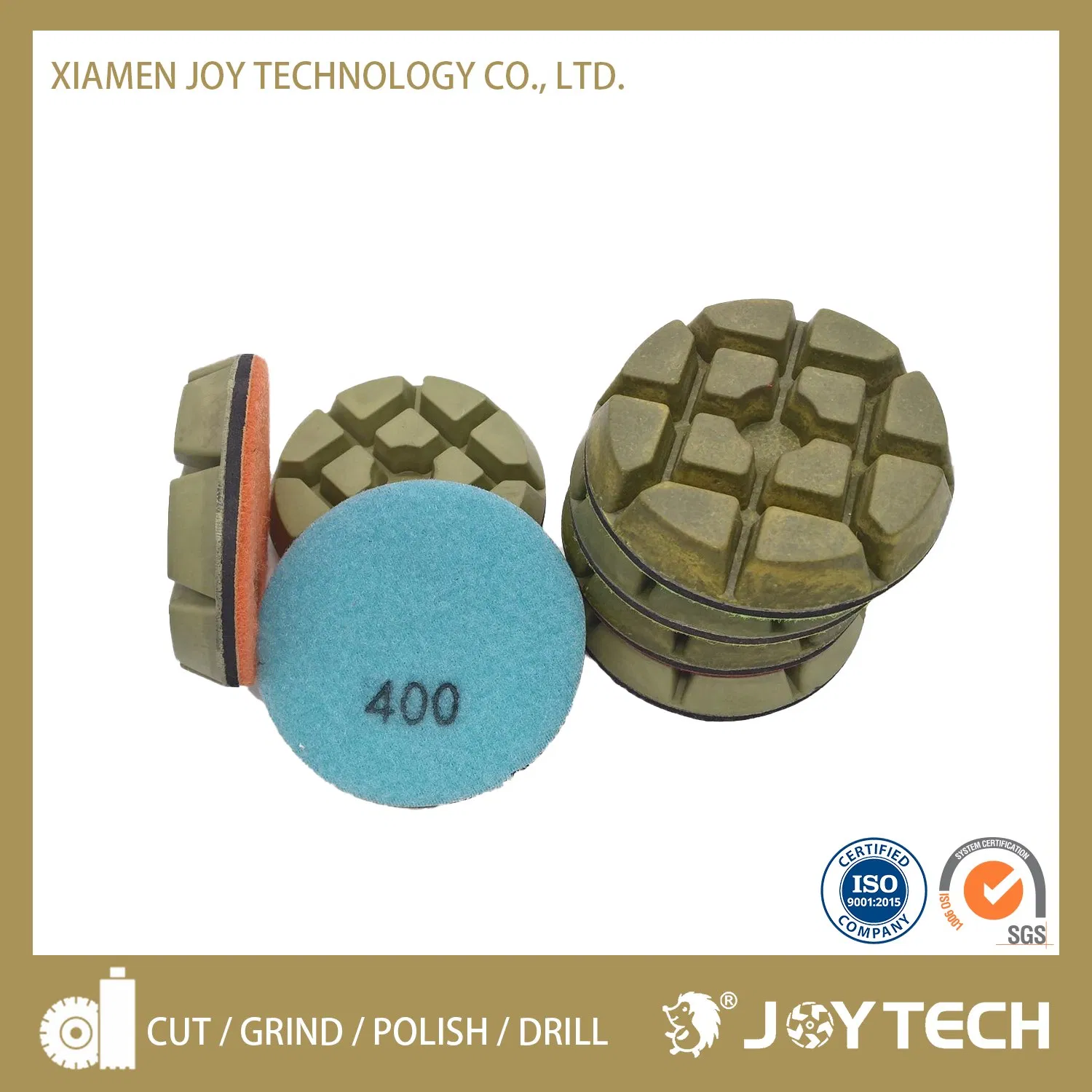 Diamond Resin Polishing Pads for Concrete Terrazzo Floor Grinding Wheel Abrasive Tool