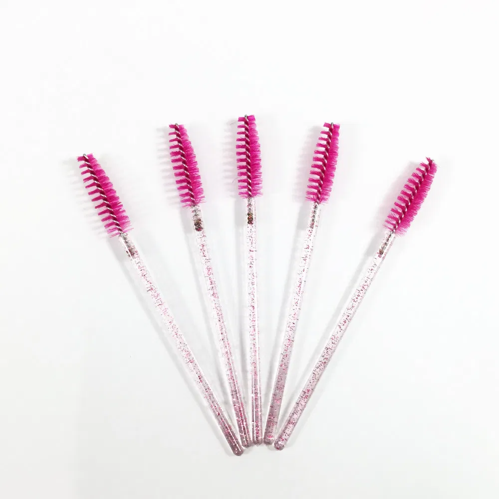 Disposable Lash Eyeshadow Brushes Applicator Crystal Mascara Wand Eyelash Extension Brush Eyebrow Tools