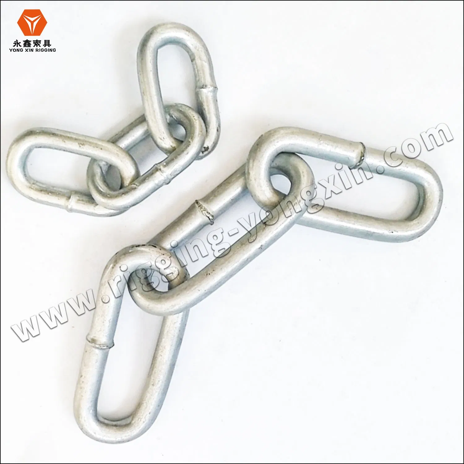 DIN763 DIN766 Welded Galvanized Iron Truck Lashing Chain