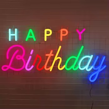 New Style Neon Carve Signs Personalized Custom Acrylic Wall Hanging LED Lights Business Room Ice Cream Shop Decor