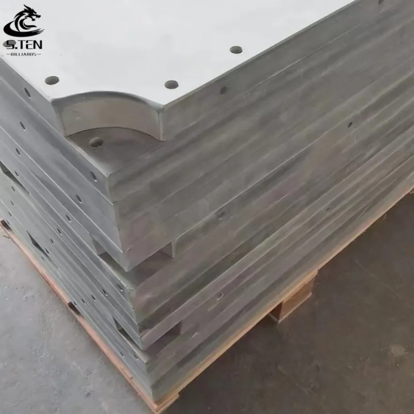 Natural Black Slate Stone Snooker Billiard Pool Table Slate with Good Quality