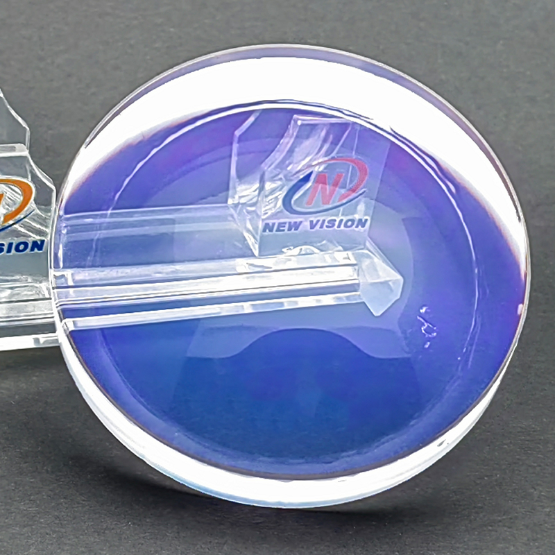 1.74 UV++ Semi-Finished Sunfilter Photogray Hmc Color Grey3 Base350 Optical Eyeglasses Lens