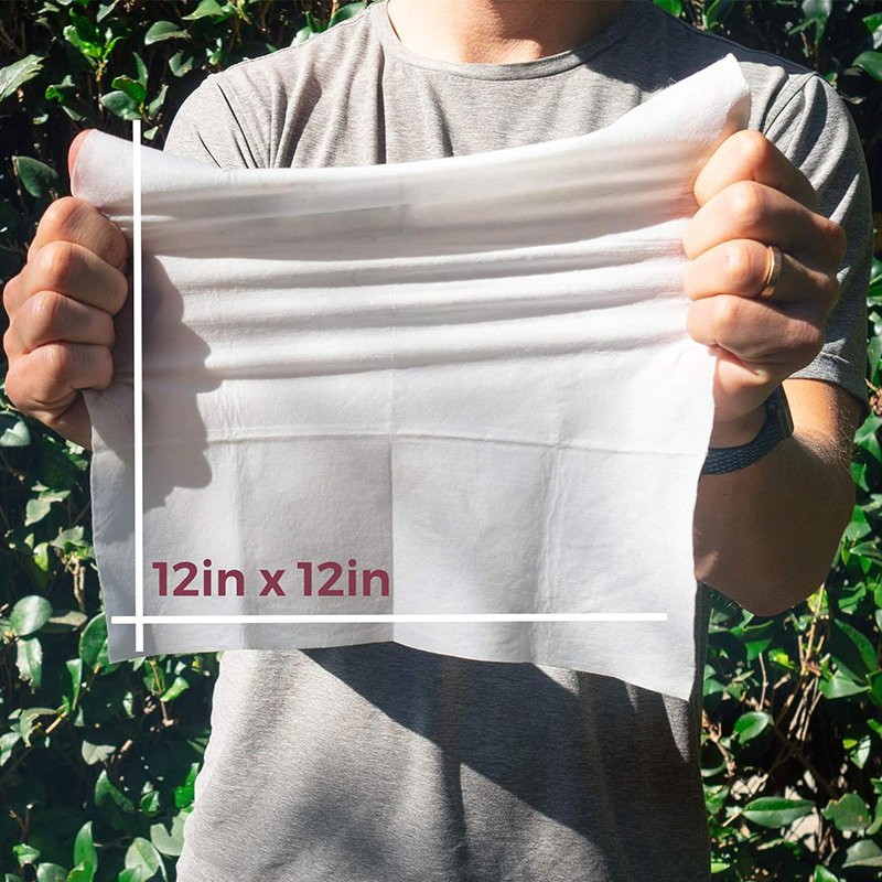 Body Wipe Removes Sweat, Dirt and Body Odor