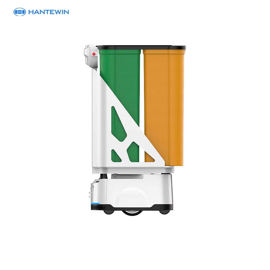 Smart Sensor Touchless Trash Can Garbage Sorting Collection Self Driving Service Cleaning Robot