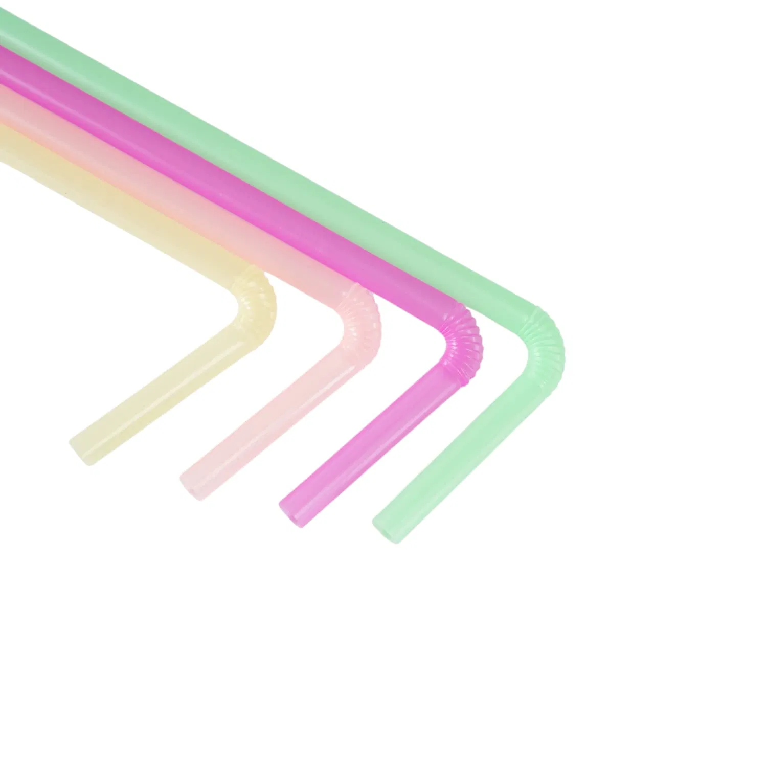 Pretty and Functional Low-Temperature Drinking Straws for Events