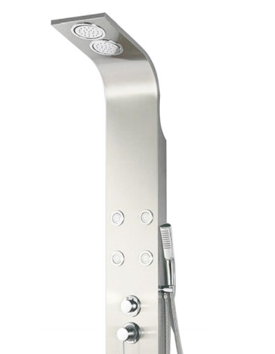 Ec-1005 Shower Panel Bathroom Wall Mounted Stainless Steel Waterfall Shower