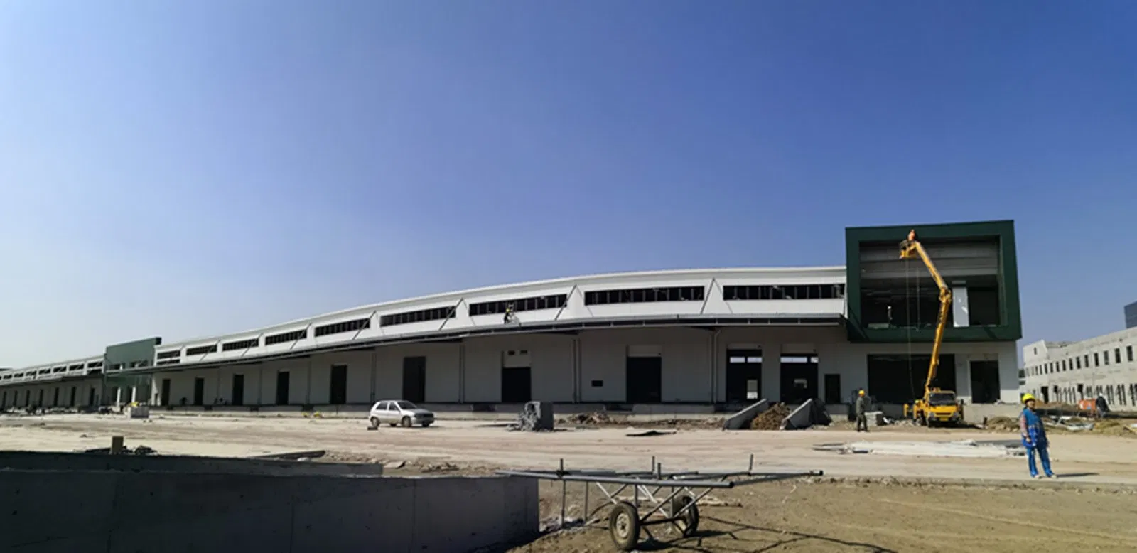 Prefabricated Construction Structural Steel Customized Shed