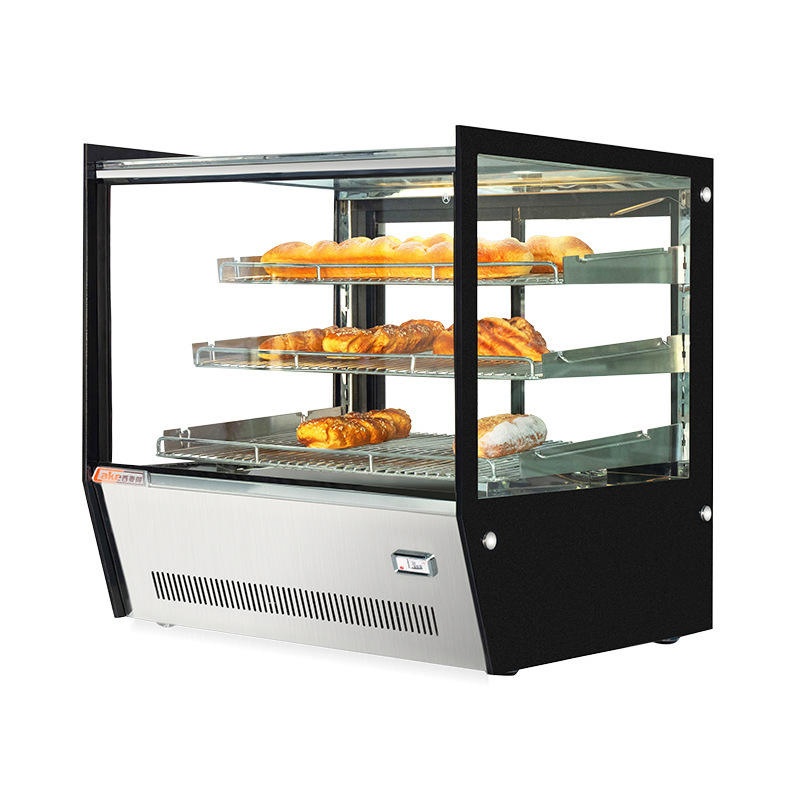 Reliable Commercial Desktop Food Display Insulation Heating Cabinet Tool