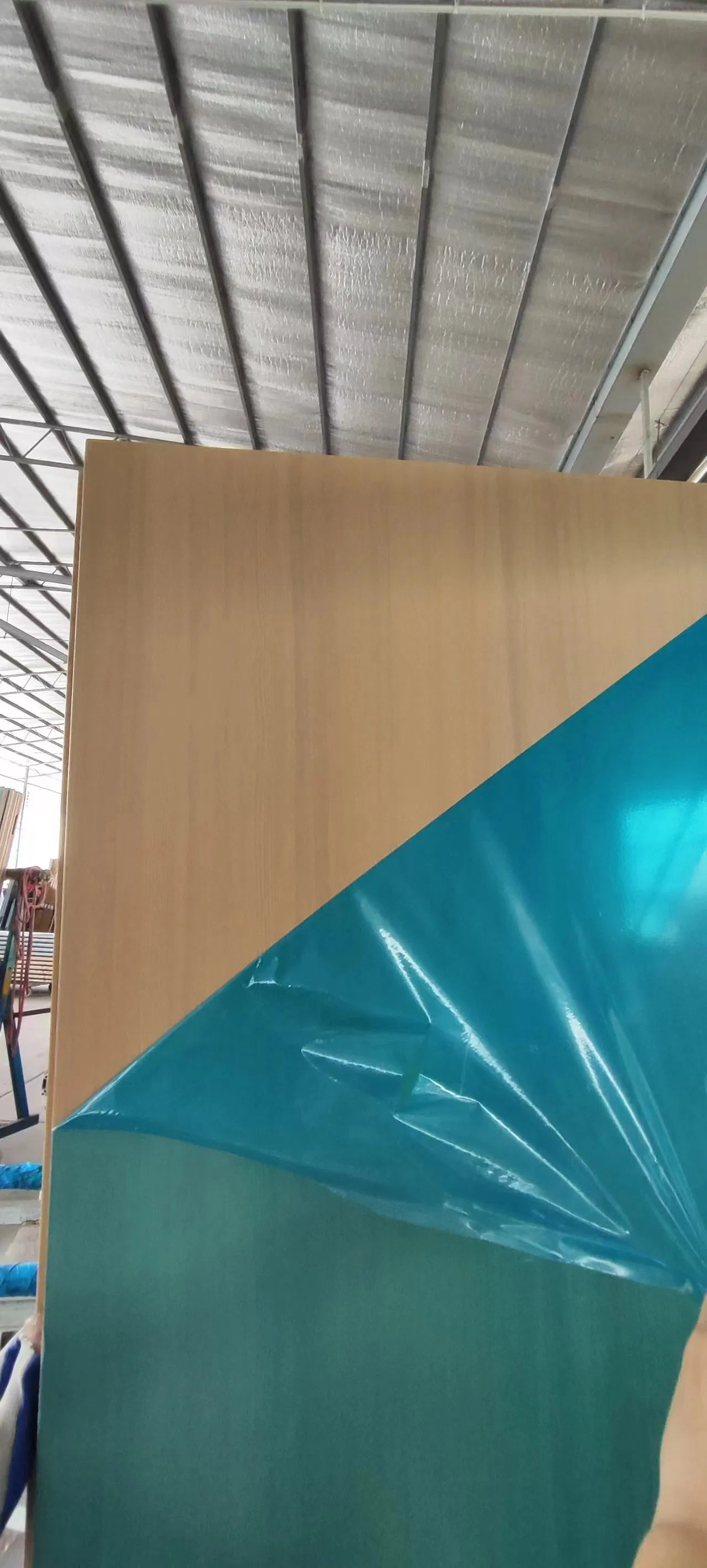 Anti X-ray 2mmpb Lead Lines Steel Doors with Wooden Look Surface Finish