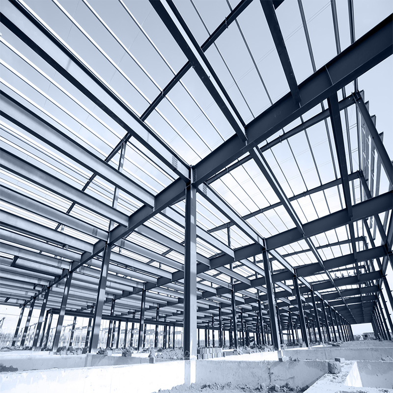 Heavy Duty Industrial Steel Shed for Raw Material Outdoor Storage