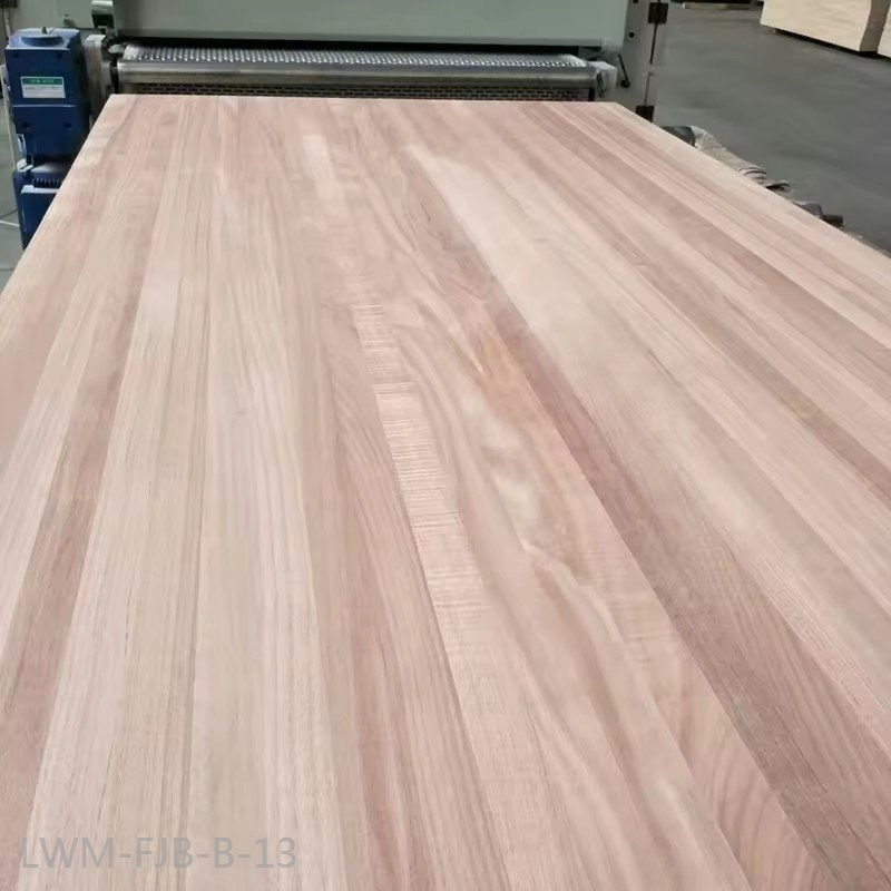 Custom 18mm 20mm 21mm 22mm 24mm 25mm 28mm 30mm 32mm Laminated Wood Boards Pine/Teak/Walnut/Acacia/Rubber Wood Finger Joint Board